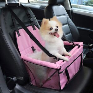 Foldable Dog Car Seat Carrier